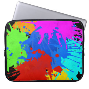holiES - Splashes round 2 + your ideas Laptop Sleeve