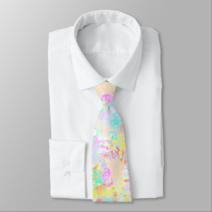 holiES - Splashes seamless pattern pastel 1 Tie