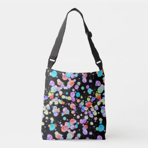 holiES - Splatter multicolored 1 + your backgr. Crossbody Bag