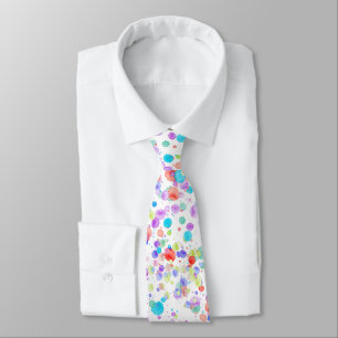 holiES - Splatter multicolored 1 + your backgr. Tie
