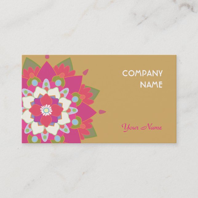 Holistic and Hip Business Card (Front)