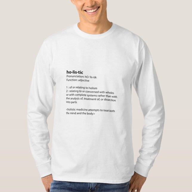 Holistic Definition T-Shirt (Front)