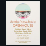 Holistic Health and Healing Arts Sunrise Logo Flyer<br><div class="desc">Zen like logo illustration of abstract horizon with sunrise ( or sunset ) over colorful meadow.</div>