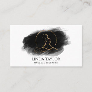Holistic Massage Therapy Healer Energy Business Ca Business Card