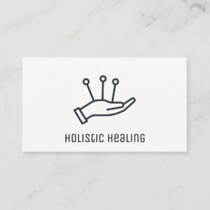Holistic Medicine   Acupuncture Business Card