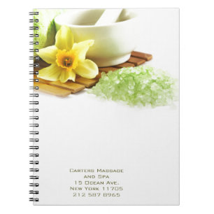 Holistic Spiral Spa Notebook