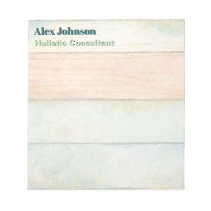 Holistic Wellness Consultant Naturopaths Spiritual Notepad