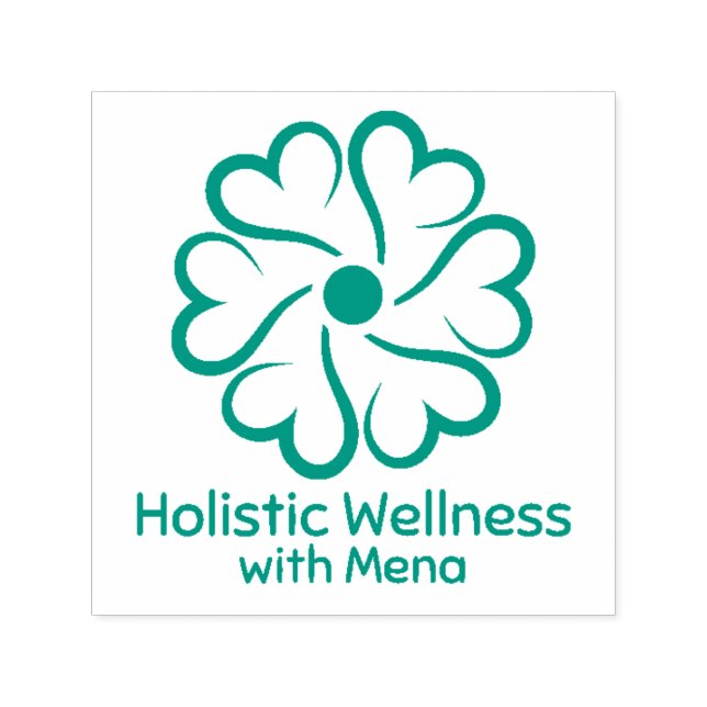 Holistic Wellness  Self-inking Stamp (Design)