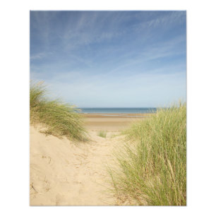 Holkham Beach Through the Dunes Norfolk Photo Print
