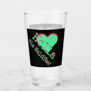Holla, die Waldfee! Spruch Glass
