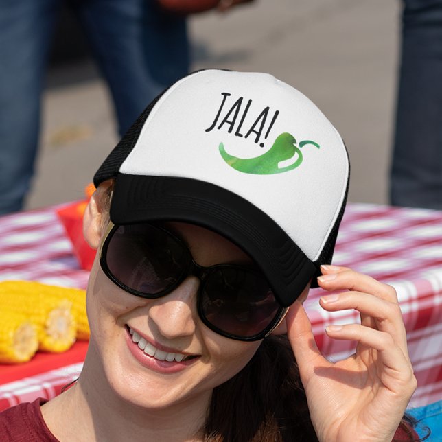 Holla Jalapeno Funny Trucker Hat (Creator Uploaded)
