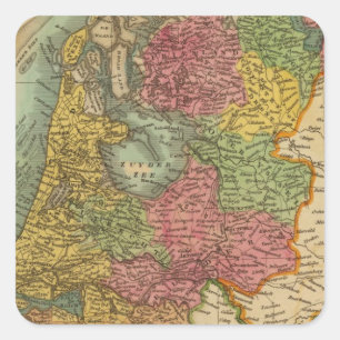 Holland 3 square sticker