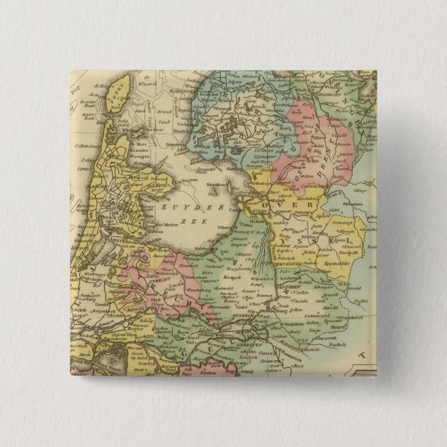 Holland 4 15 cm square badge (Front)