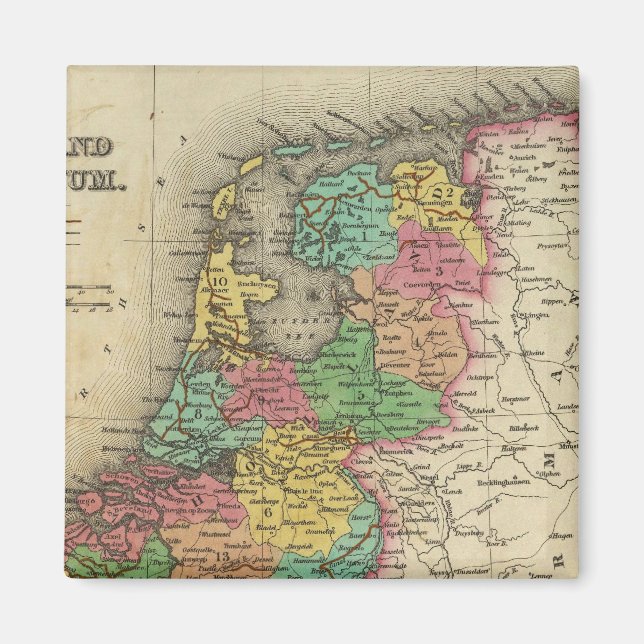 Holland And Belgium Magnet (Front)