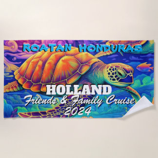 Holland Family & Friends Beach Towel - Roatan
