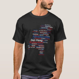 Holland Flag Holland Travel Dutch Pride Netherland T-Shirt