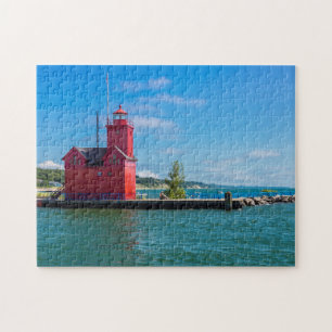 Holland Harbour Lighthouse Jigsaw Puzzle