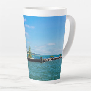 Holland Harbour Lighthouse Latte Mug