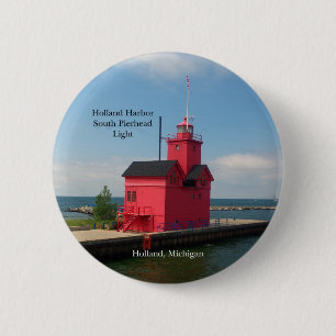 Holland Harbour South Pierhead Light 2011 button