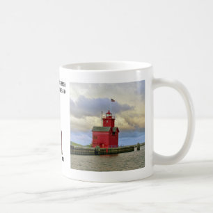 Holland Harbour South Pierhead Light historymug Coffee Mug