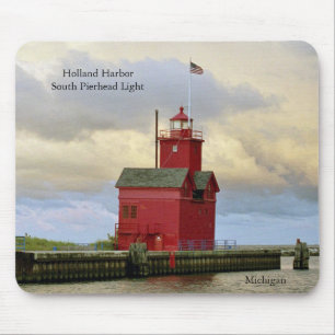 Holland Harbour South Pierhead Light mousepad