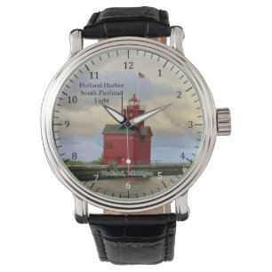 Holland Harbour South Pierhead Light watch