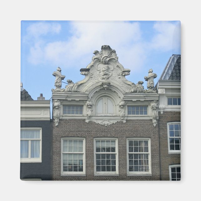 Holland Houses Fridge Magnet (Front)