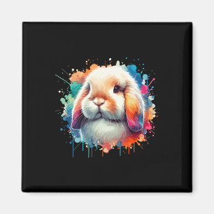 Holland Lop Bunny Easter Mini Lop Cute Magnet