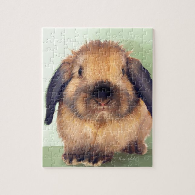 Holland Lop Jigsaw Puzzle (Vertical)
