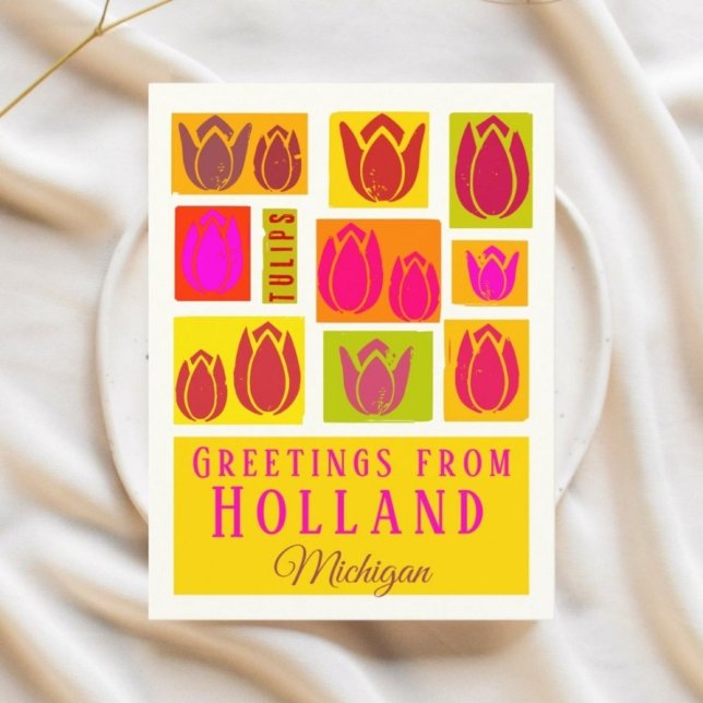 Holland Michigan USA Tulips  Postcard (Creator Uploaded)