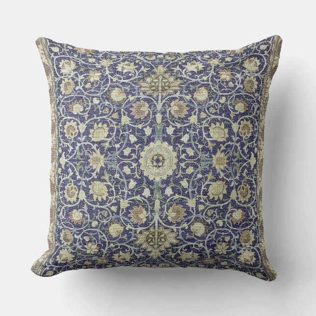 Holland Park Carpet by William Morris  Cushion (Front)