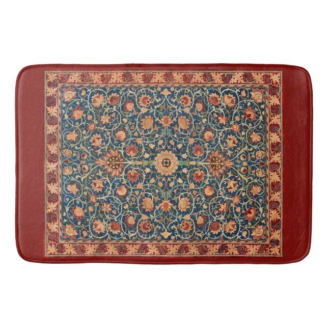 Holland Park Design (by William Morris) Bath Mat (Front)