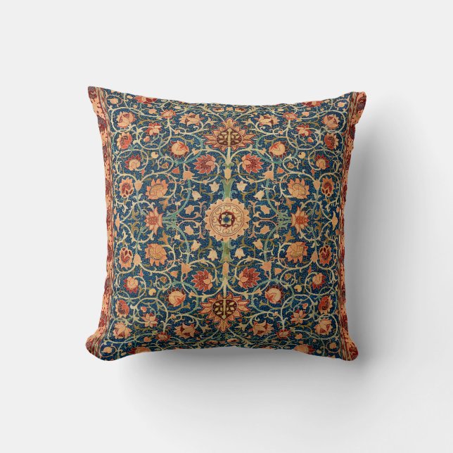Holland Park Design (by William Morris) Cushion (Front)