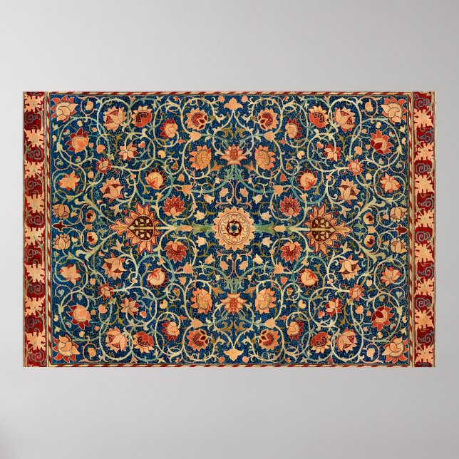 Holland Park Design (by William Morris) Poster (Front)