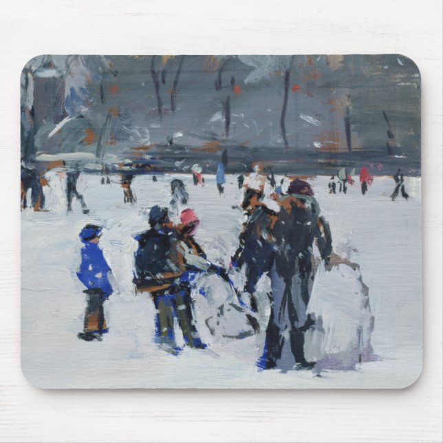 Holland Park in snow 2009 Mouse Pad (Front)