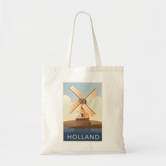 Holland Postcards Tote Bag (Front)