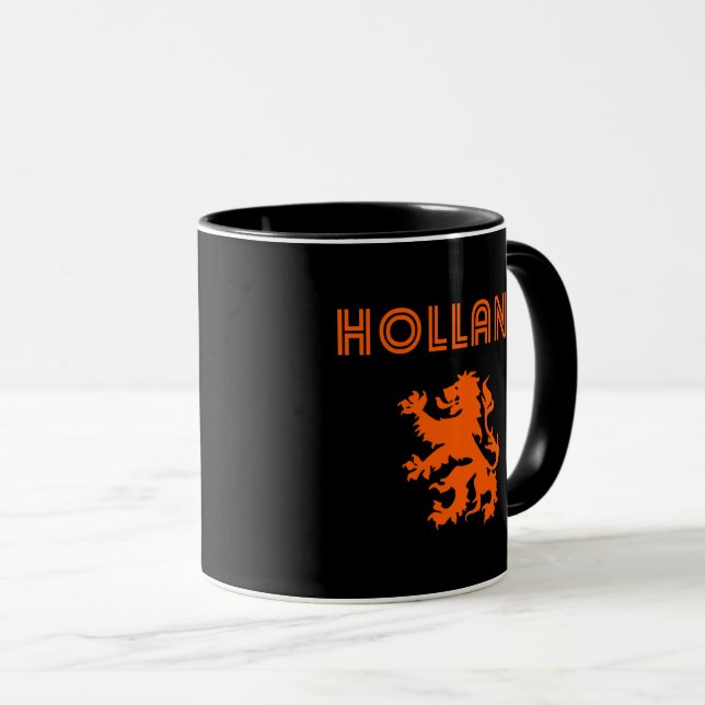 Holland Retro Mug (Front Right)