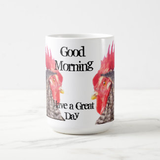Holland Rooster Good Morning Have a Great Day Mug