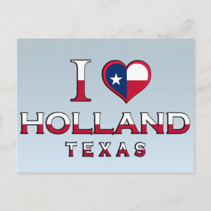 Holland, Texas Postcard