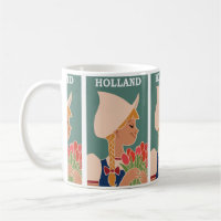 Holland Travel Vintage Tulips Flower
