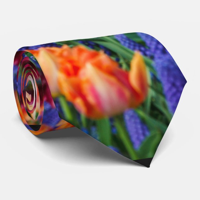 Holland Tulip Neck Tie (Rolled)