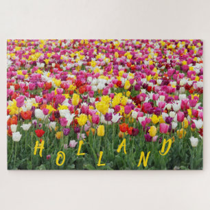 HOLLAND TULIPS JIGSAW PUZZLE
