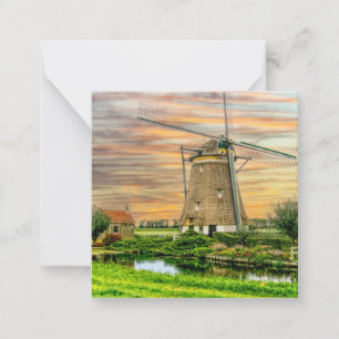 Holland Windmill Card