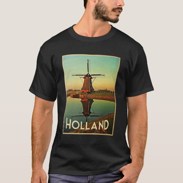Holland Windmill T-Shirt (Front)