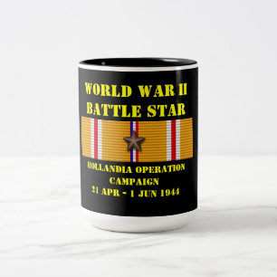 Hollandia Operation Campaign Two-Tone Coffee Mug
