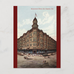Hollenbeck Hotel, Los Angeles c1910 Vintage Postcard
