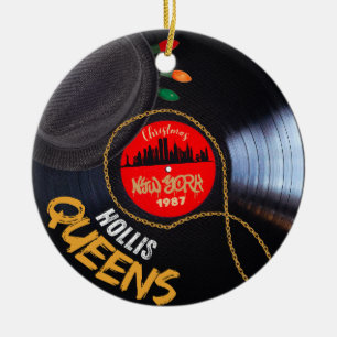 Hollis Queens Ceramic Ornament