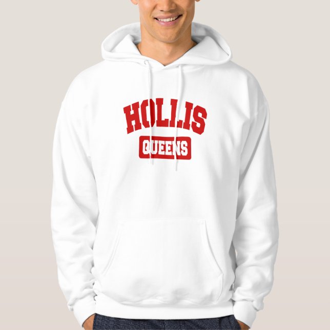 Hollis, Queens, NYC Hoodie (Front)