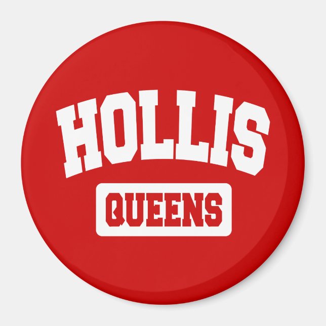 Hollis, Queens, NYC Magnet (Front)