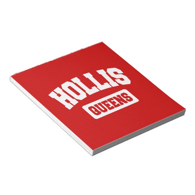 Hollis, Queens, NYC Notepad (Angled)